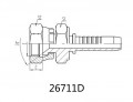 JIC FEMALE 74°CONE SEAT DOUBLE HEXAGON