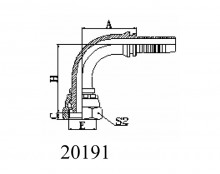 90° METRIC FEMALE MULTISEAL