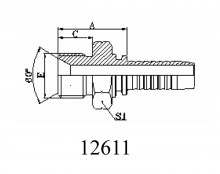 BSP MALE 60°CONE SEAT