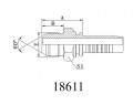 JIS METRIC MALE 60°CONE SEAT