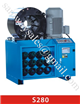 S280 hose swaging machine up to 10'' industrial hose