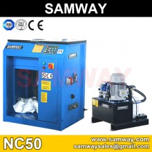 Samway NC50 automático de una pieza montaje de la tuerca arrugador