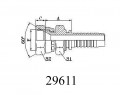 JIS GAS FEMALE 60°CONE SEAT JIS B8363