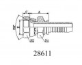 JIC METRIC FEMALE 60°CONE SEAT