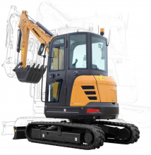 SAMWAY S35U Systèmes Excavator