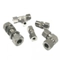 DIN Fittings include steel, stainless steel and brass