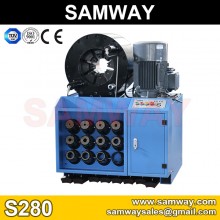 SAMWAY S280 econômica máquina de friso da mangueira hidráulica