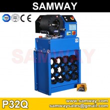 Samway P32Q Hose Crimping Machine Hose Crimper With Quick Change tool Hydraulic Swager and die rack
