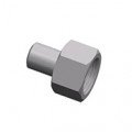 S2WE   METRIC Thread Bite Type Tube Fitting Adapter