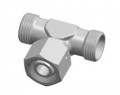 BRANCH TEE FITTINGS WITH SWIVEL NUT