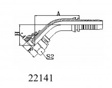 45°BSP FEMALE MULTISEAL